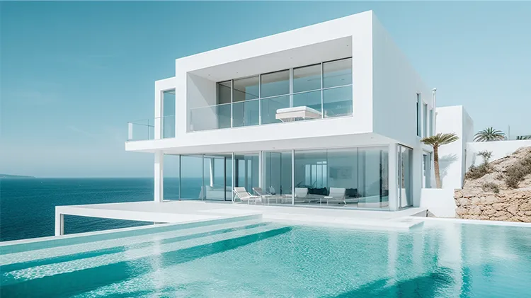 First Impression of real estate website in Cyprus